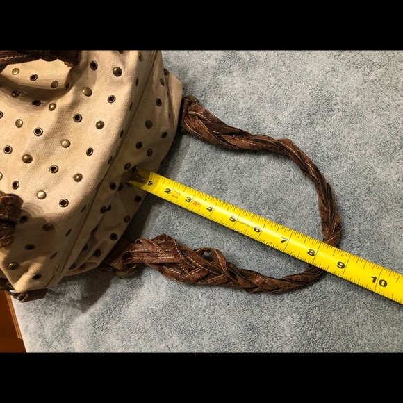 2/20! Red name brand Braided handles w brass hardware & studs. Summer sale! - Picture 7 of 14